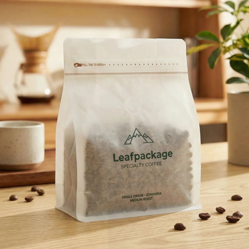 Custom Tissue Paper Coffee Bag