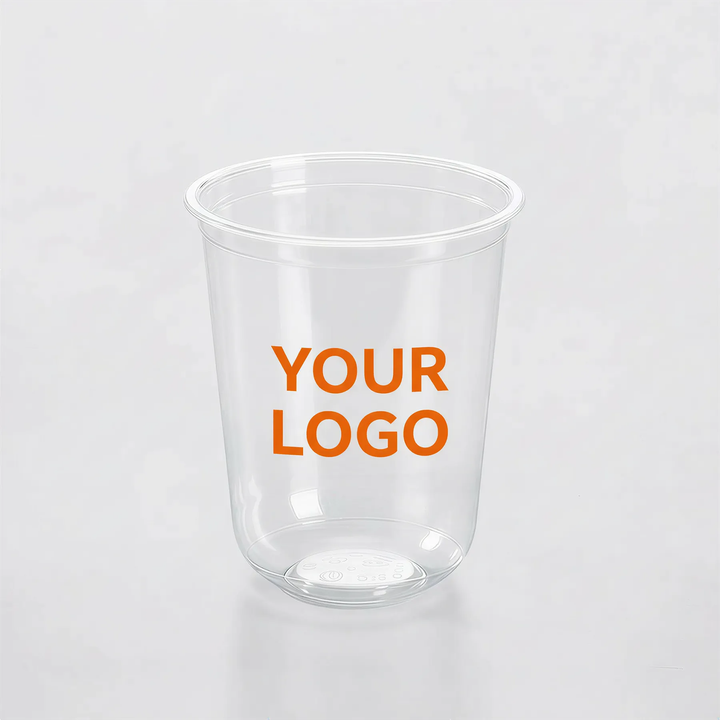14oz Custom Recyclable U-Shaped Cups