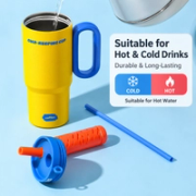 Insulated tumbler suitable for hot and cold drinks