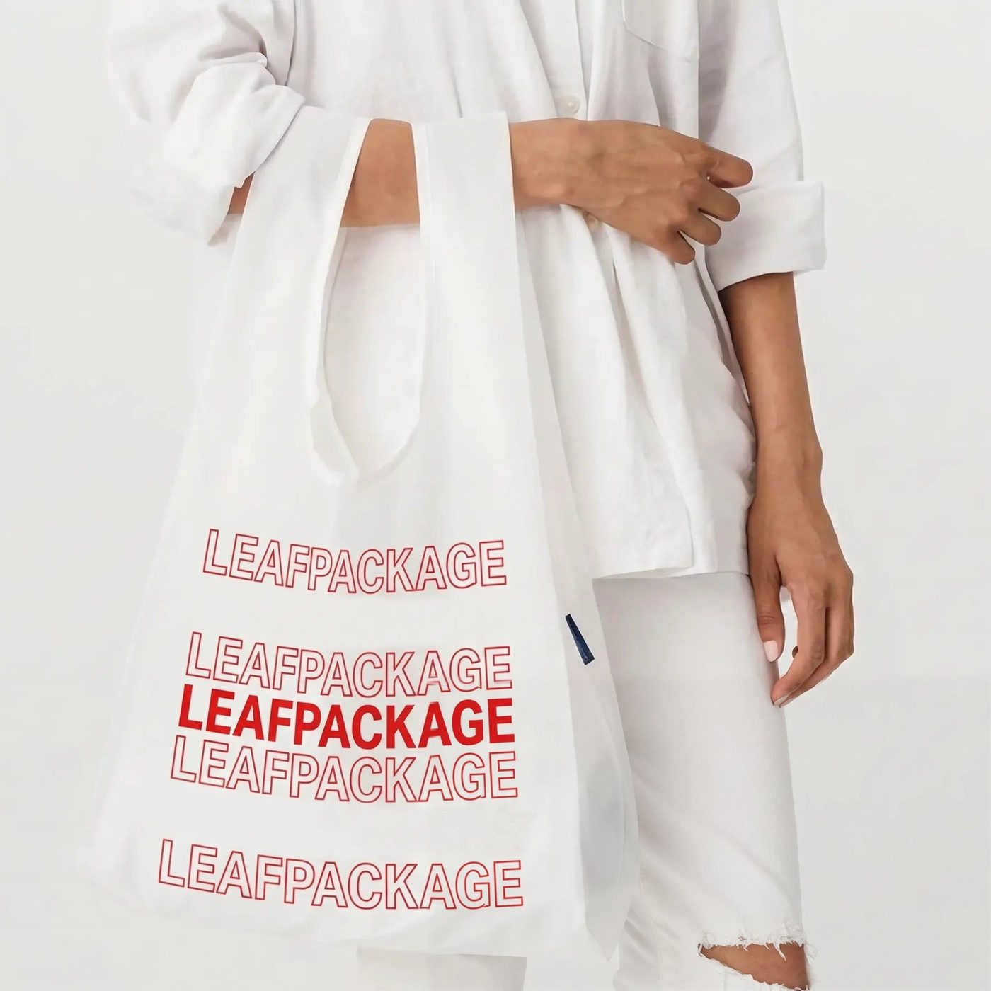 Custom T-Shirt Style Non-Woven Tote Bag image 1