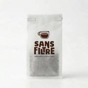 Custom Tissue Paper Tin Tie Coffee Bags image 5