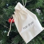 Custom Canvas Drawstring Bag image 2