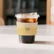 Custom Single-Layer White Cardboard Cup Sleeve image 6