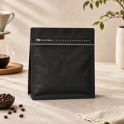 Ready-to-Ship Matte Flat Bottom Blank Coffee Bags – Valve & Zipper Options(No aluminum layer) image 4