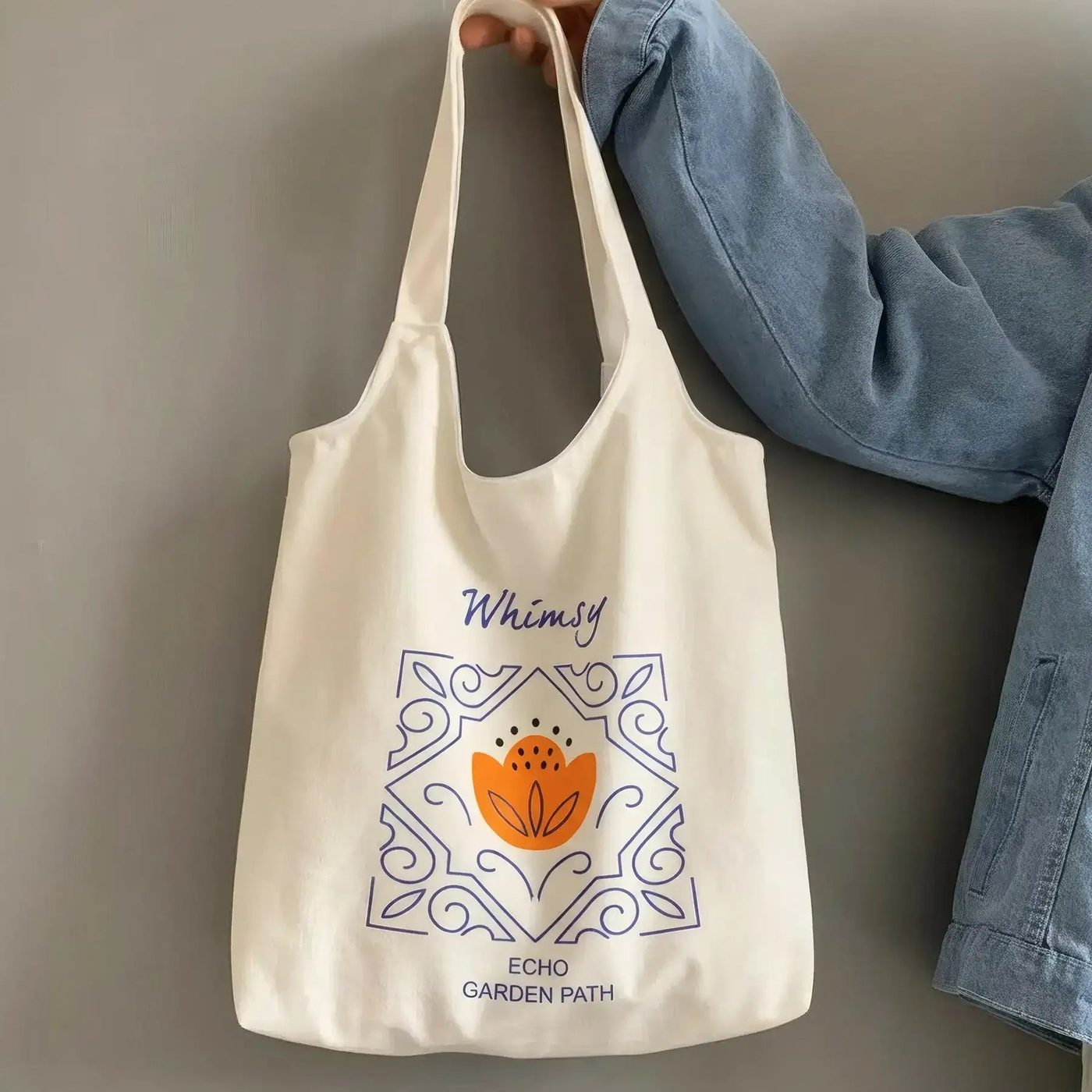 Custom Tank-Style Canvas Tote Bags image 1