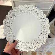 Round Lace Food Doilies Paper image 2