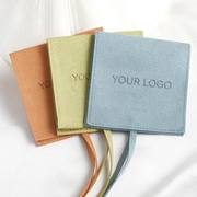 Custom Microfiber Leather Jewelry Bag image 4