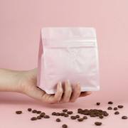 Ready-to-Ship Matte Flat Bottom Blank Coffee Bags – Valve & Zipper Options(No aluminum layer) image 2