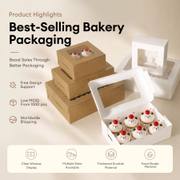 Custom Clear Window Cupcake Boxes image 4