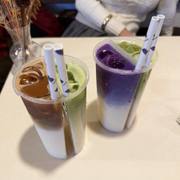 Custom Clear Plastic Twin Share Cups for Cold Drinks image 4