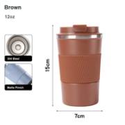 CM-10 insulated coffee tumbler colour and size options
