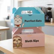 Custom Takeout Boxes with Handles image 6