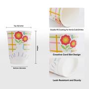Custom Floral Coffee Cups image 3