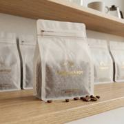 Custom Tissue Paper Coffee Bag image 3