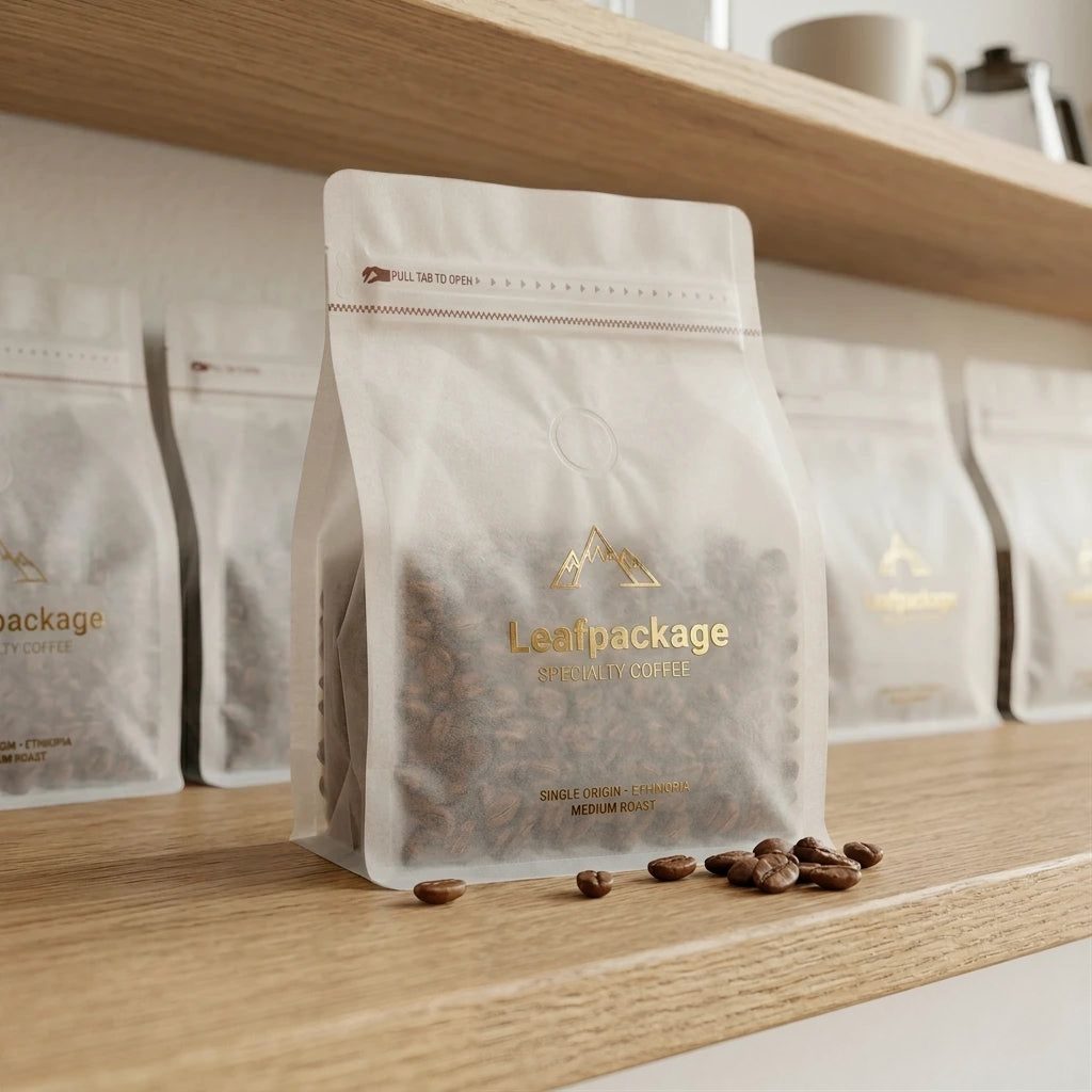 Custom Tissue Paper Coffee Bag with Low MOQ(Trial Order) image 1