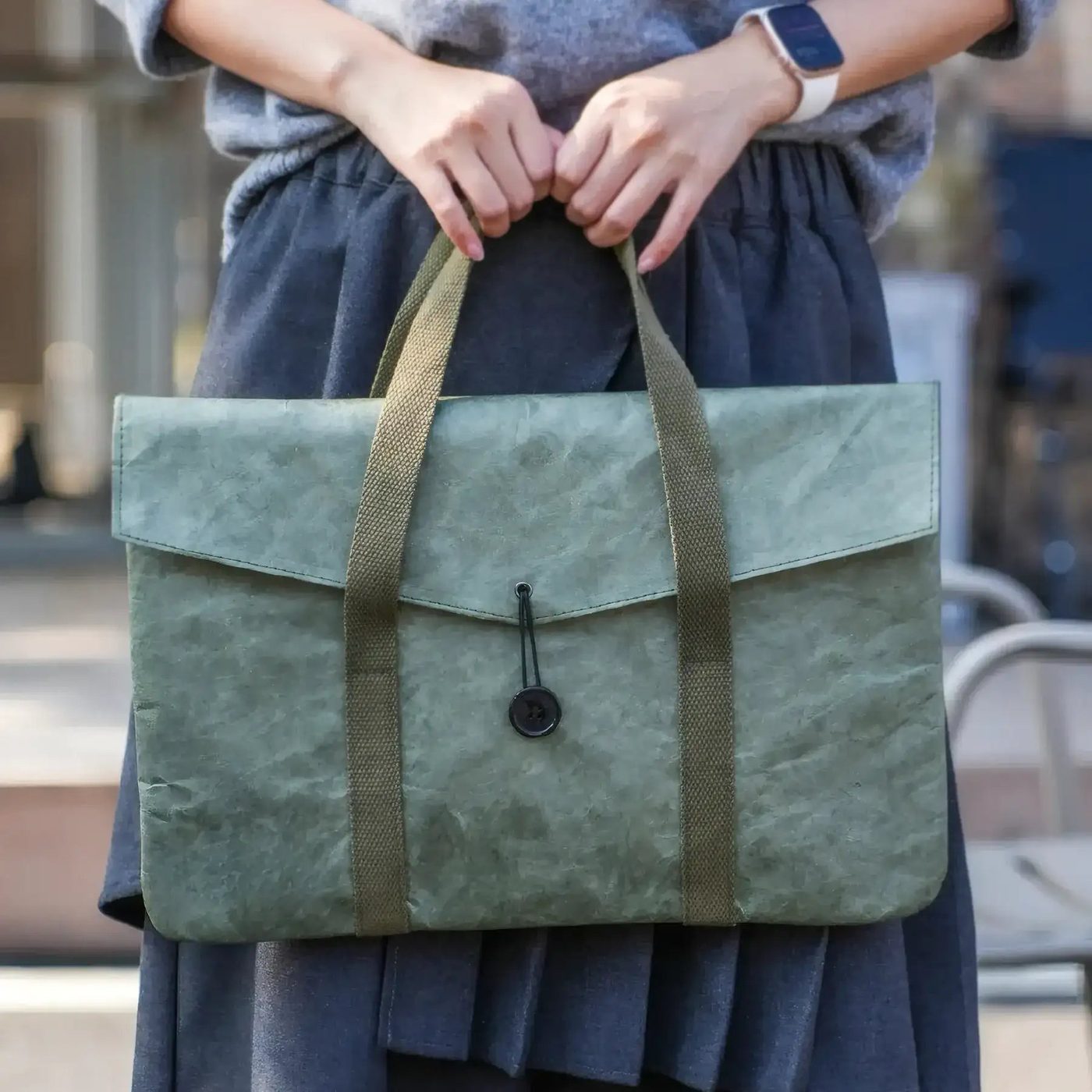 Custom Tyvek Laptop Bag image 1