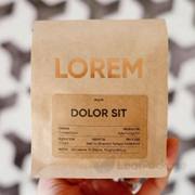 Custom Kraft Tin Tie Coffee Bags image 4