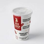 Custom Double-Coated Cold Drink Paper Cups with Lids image 1