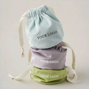 Custom Velvet Drawstring Bucket Bag image 2