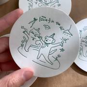 Custom Printed Paper Coasters image 3