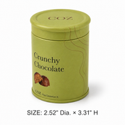 Custom Small Round Tin Boxes for Candy Chocolate and Pills image 2