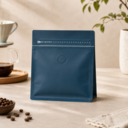 Ready-to-Ship Matte Flat Bottom Blank Coffee Bags – Valve & Zipper Options image 4