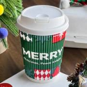 Custom Branded Corrugated Paper Coffee Cups image 2