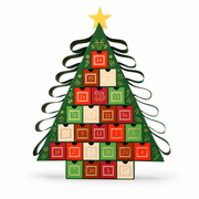 Custom Christmas Tree Advent Calendar Boxes image 6