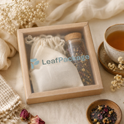 Custom Kraft Gift Boxes with Frosted Clear Lid image 4