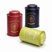 Custom Round Inner Plug Tin Cans for Loose Leaf Tea image 4