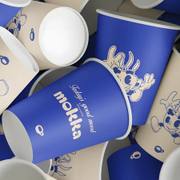Custom Printed Single Wall Coffee Cups image 3