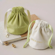 Custom Velvet Drawstring Bucket Bag image 4