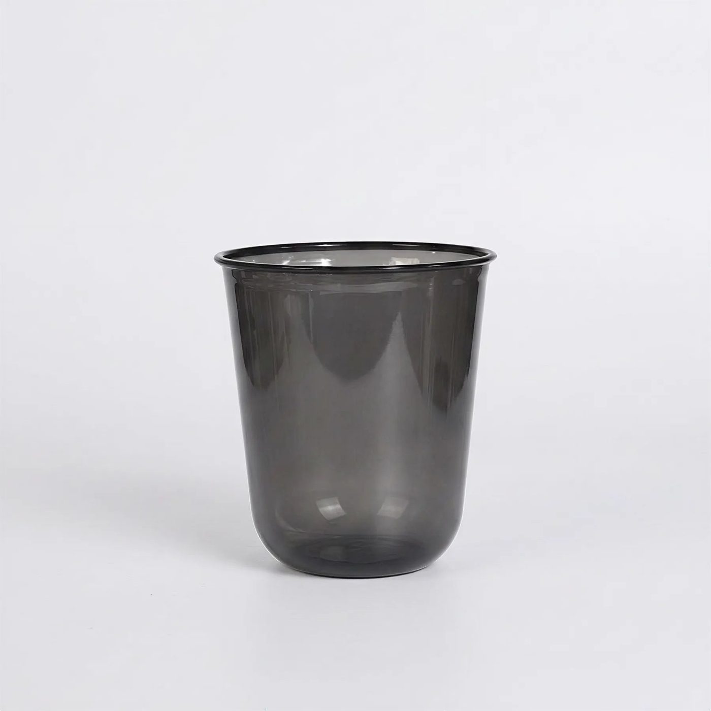 Wholesale U-Shape Black PET Plastic Cups image 1