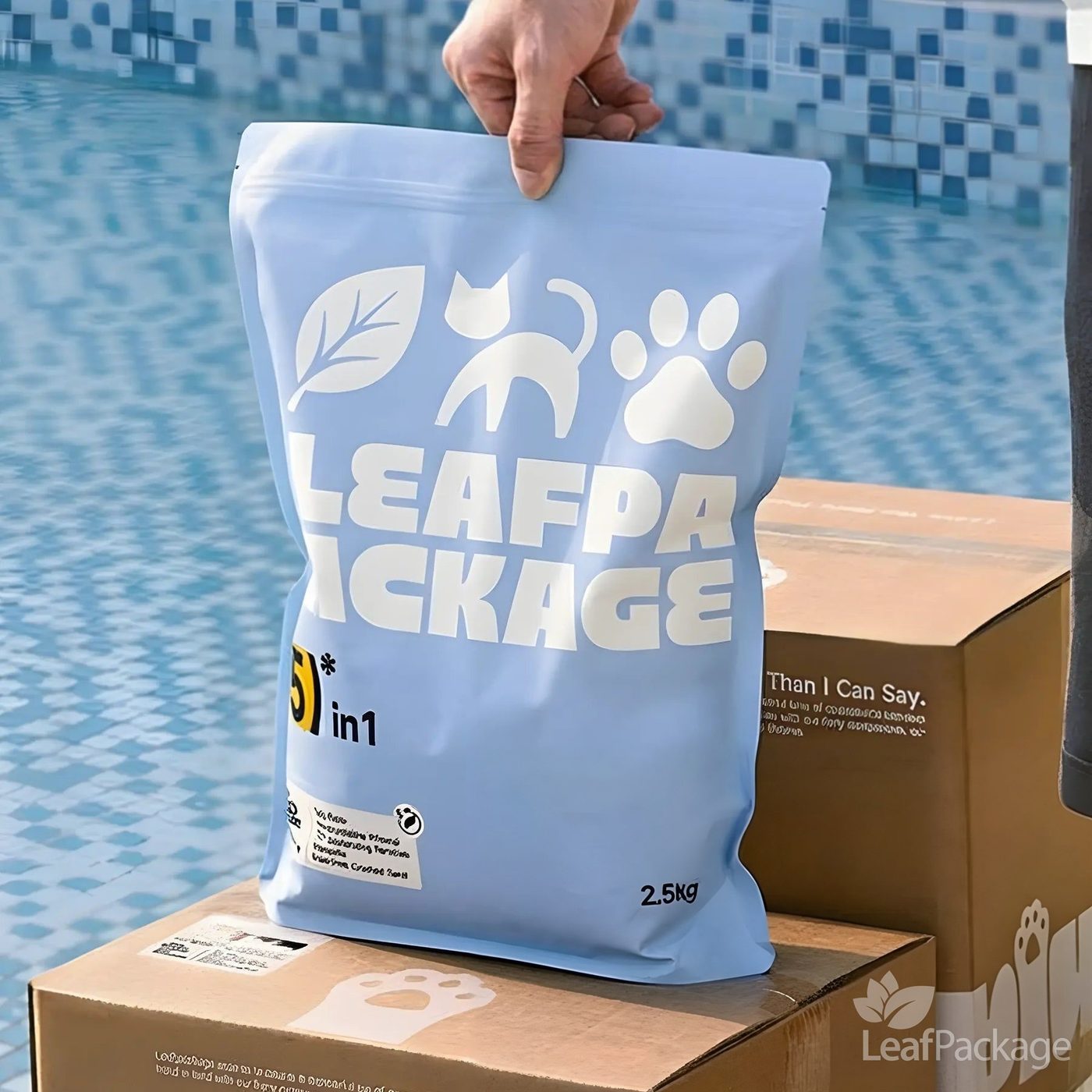 Custom Cat Litter Packaging Bags image 1