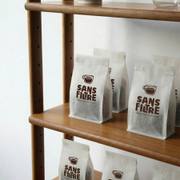 Custom Tissue Paper Tin Tie Coffee Bags image 4