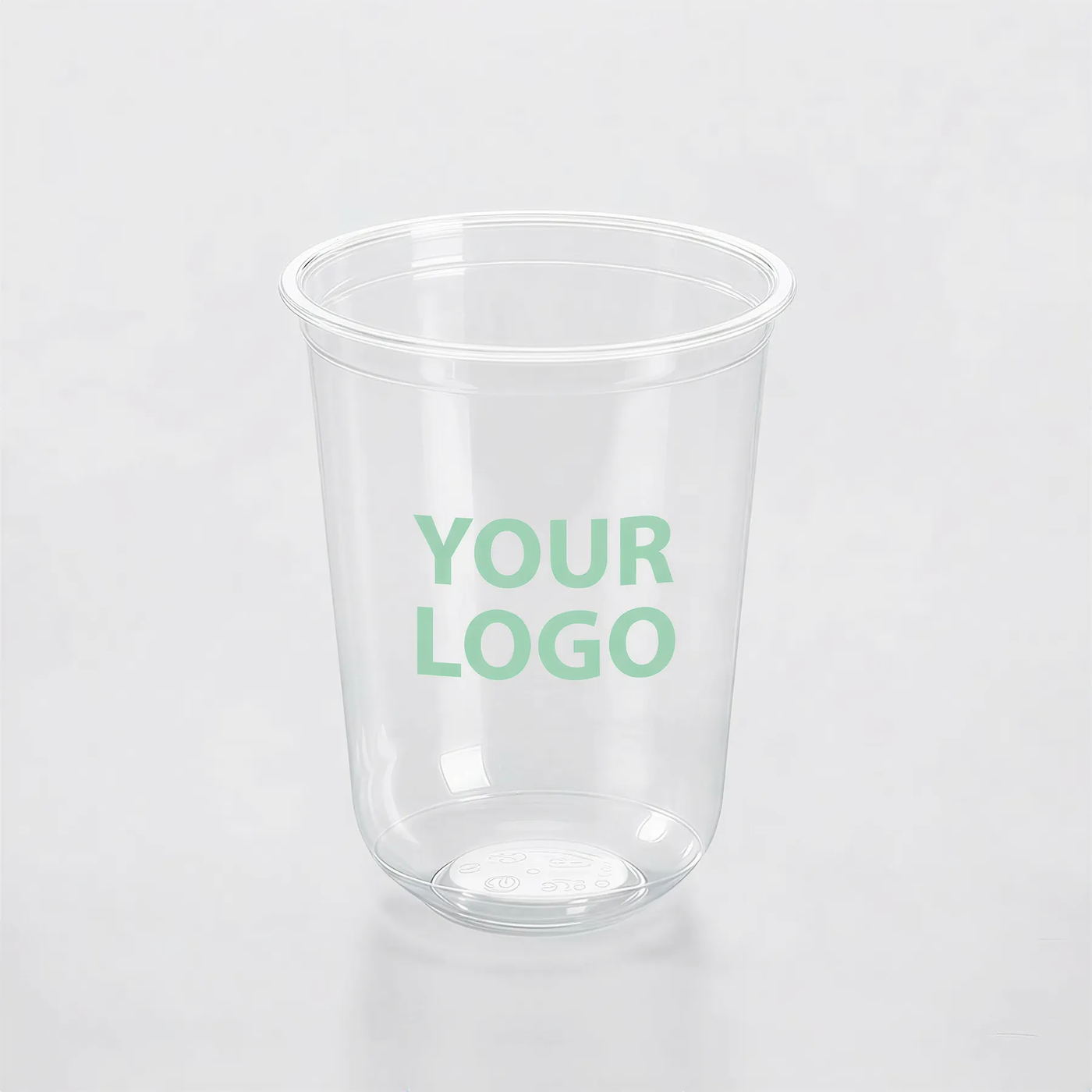 16oz Custom Recyclable U-Shaped Cups image 1