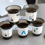 Custom Single-Layer White Cardboard Cup Sleeve image 5