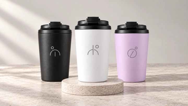 12oz Stainless Steel Insulated Milk Mug with Inner Scale
