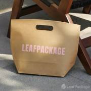 Custom Kraft Die Cut Handle Bag image 3