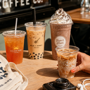 Custom Print Clear PET Plastic Cups with Logo – 98mm Rim image 7