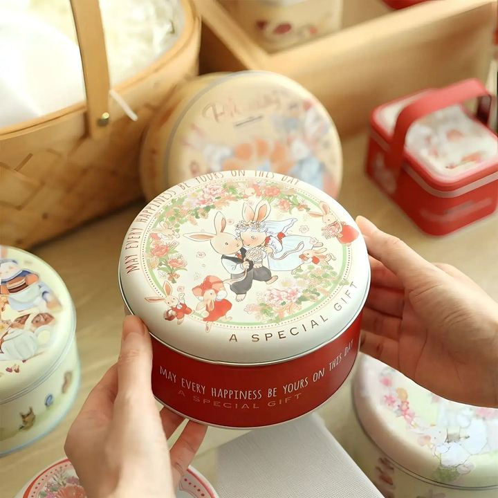 Custom Cookie Tins with Logo