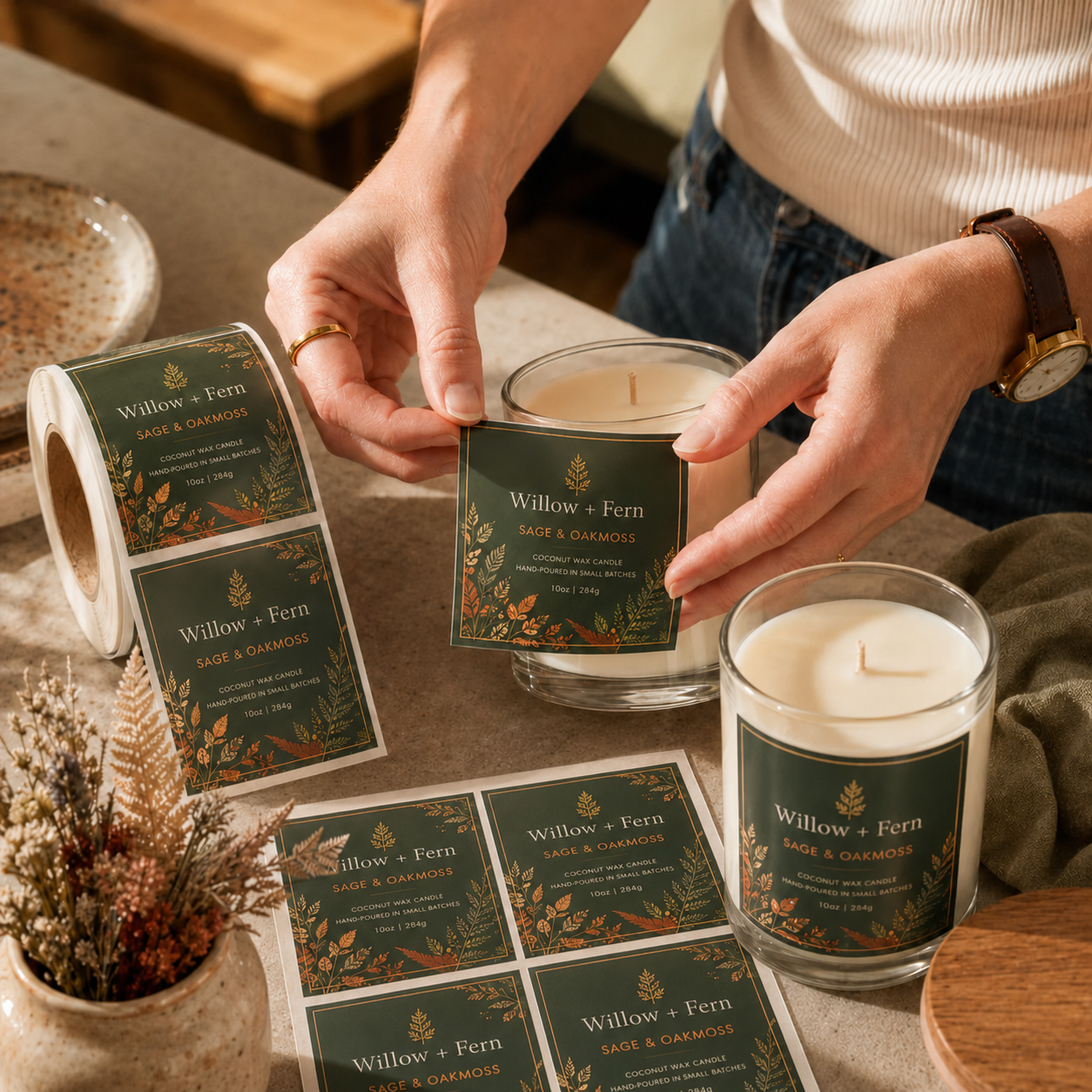Custom Labels and Stickers for Product Packaging image 1