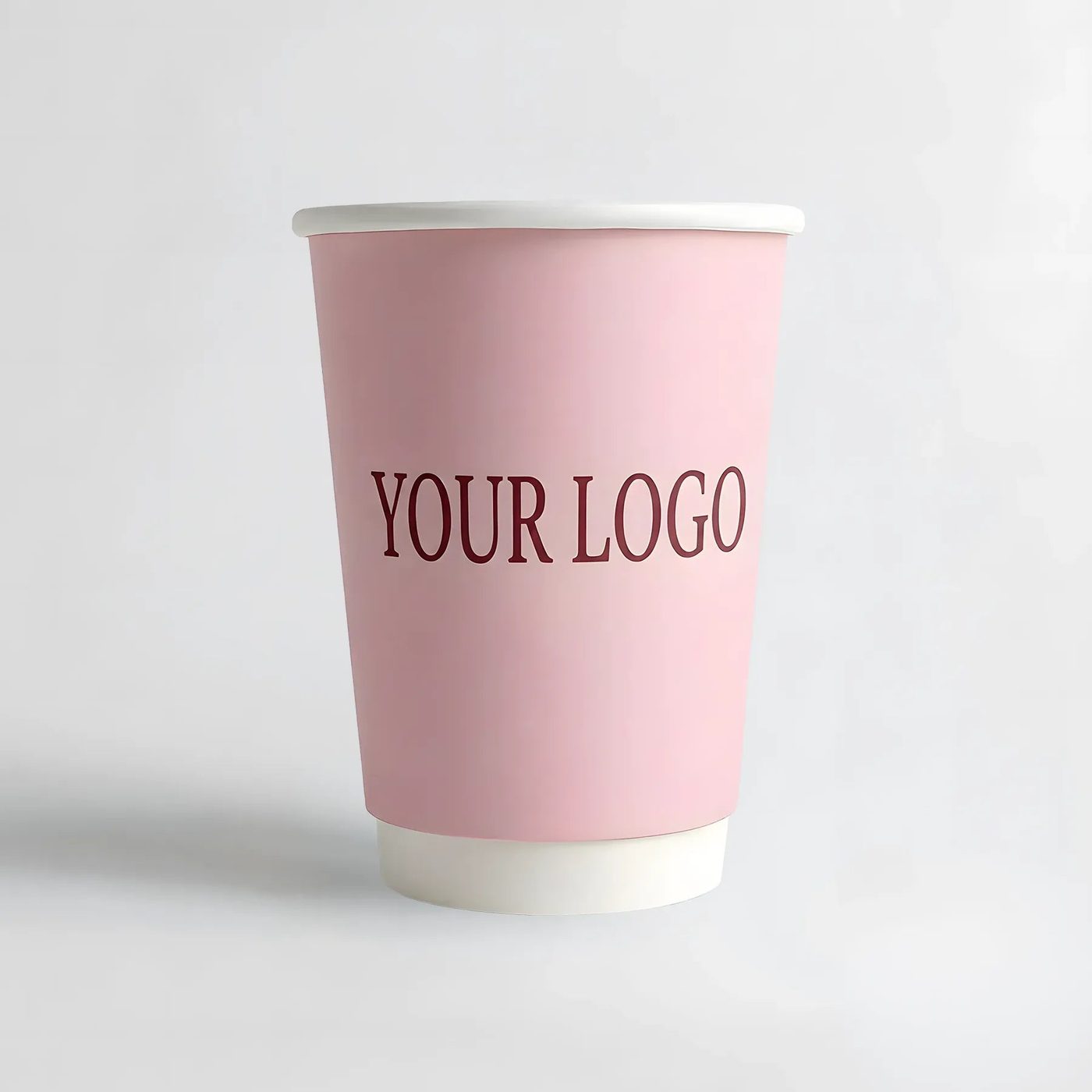 12oz Custom Double Wall Paper Coffee Cups image 1