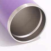 Stainless steel interior and double-wall construction of the 20oz tumbler