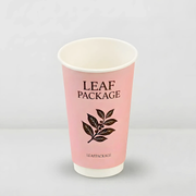 16oz Custom Double Wall Paper Coffee Cups image 2