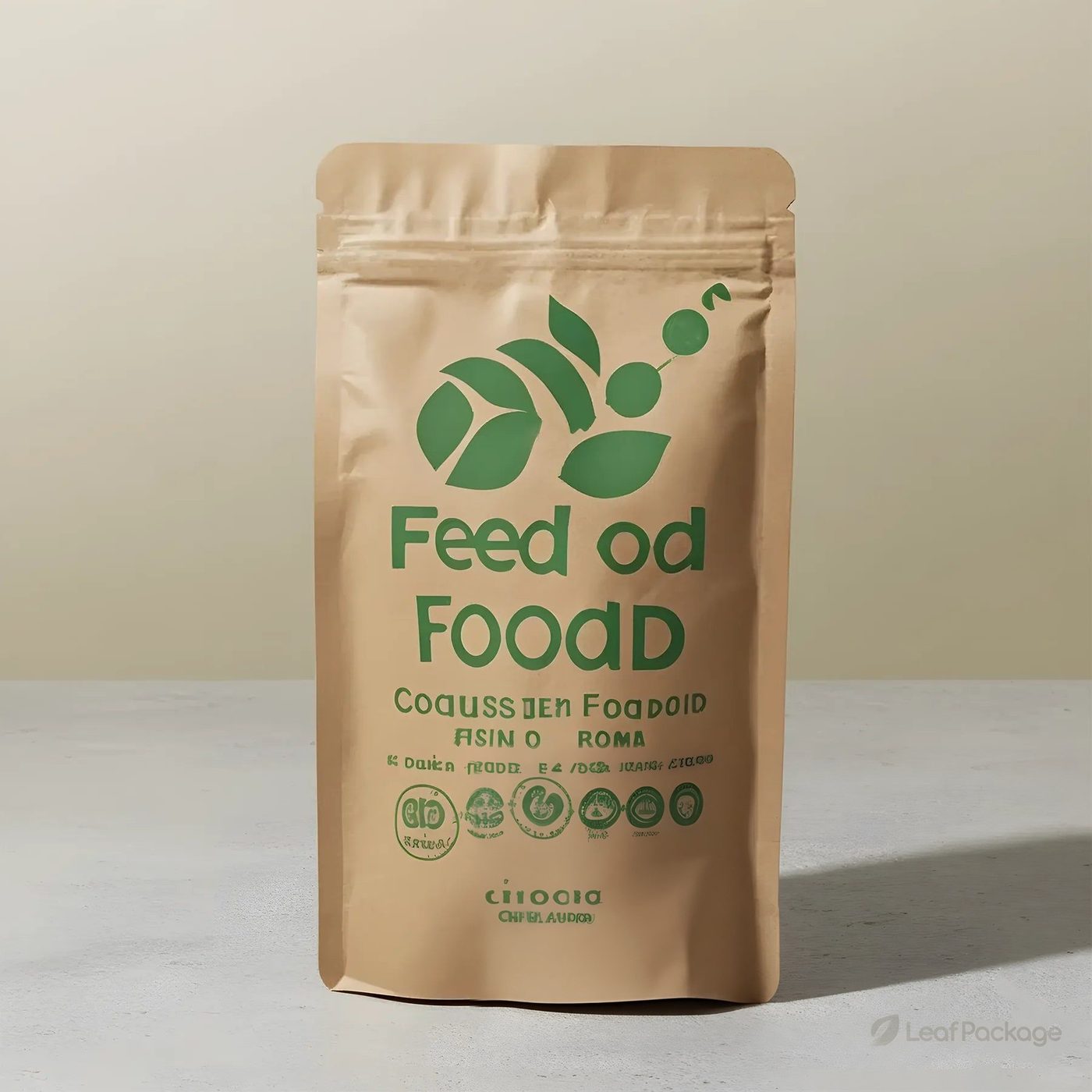 Custom Kraft Stand Up Pouches image 1