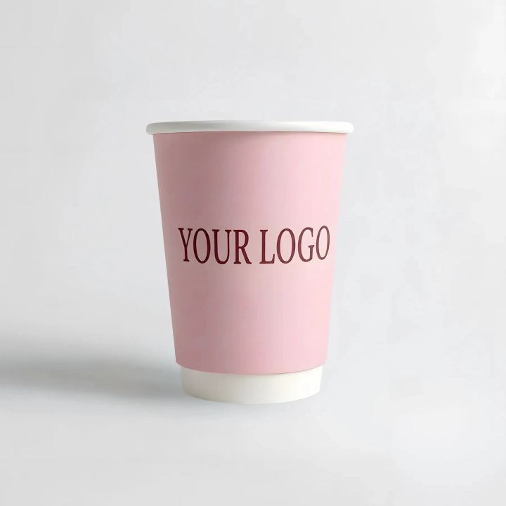 10oz Custom Double Wall Paper Coffee Cups