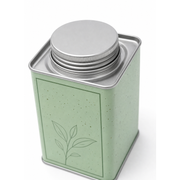 Custom Square Screw Lid Tin Cans for Tea Chocolate and Candy image 3