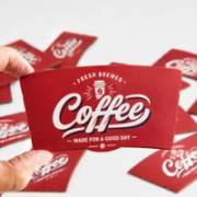 Custom Printed Coffee Cup Sleeves image 1