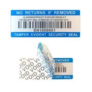 Custom Peel-Off Tamper Evident QR Code Labels image 5